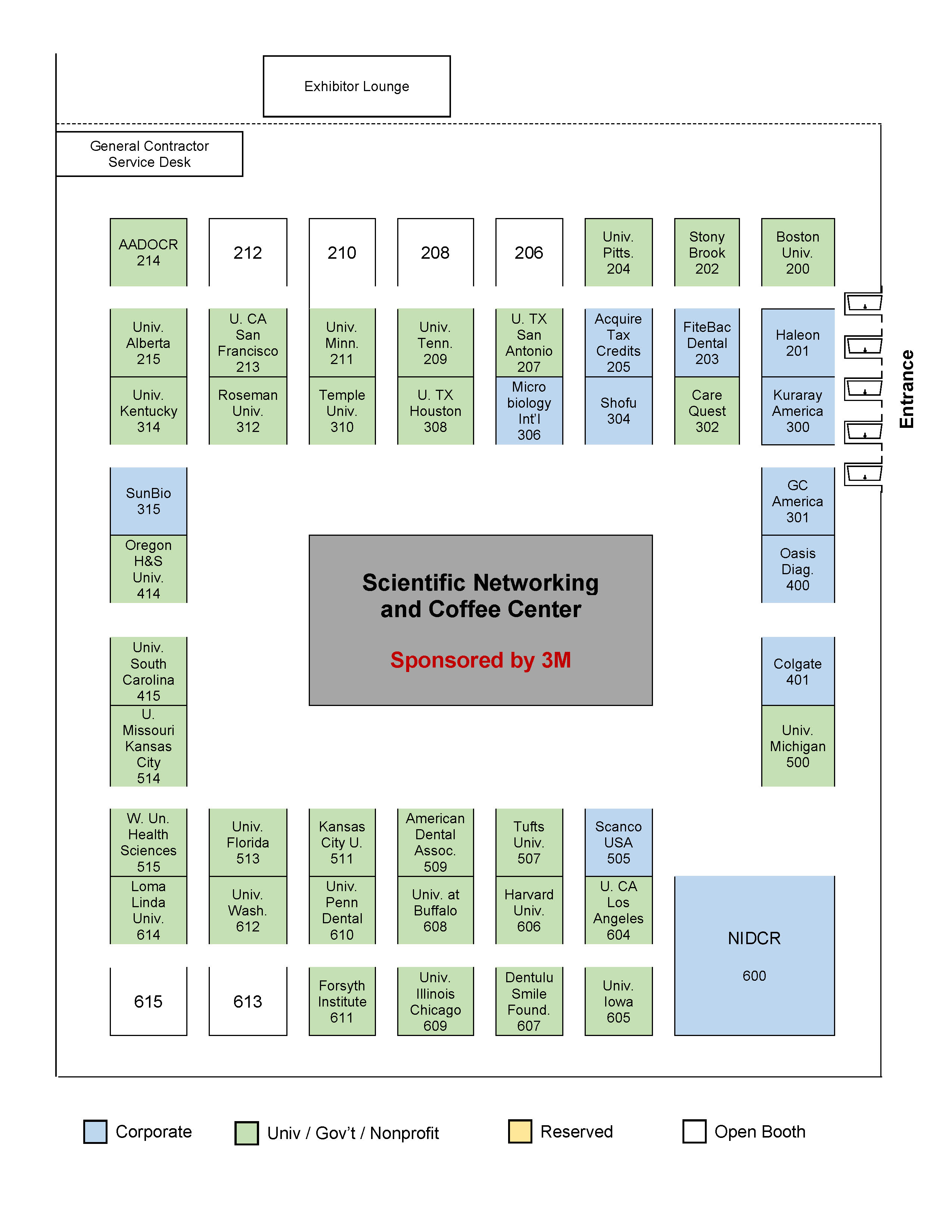 Exhibit at the 2023 AADOCR Annual Meeting
